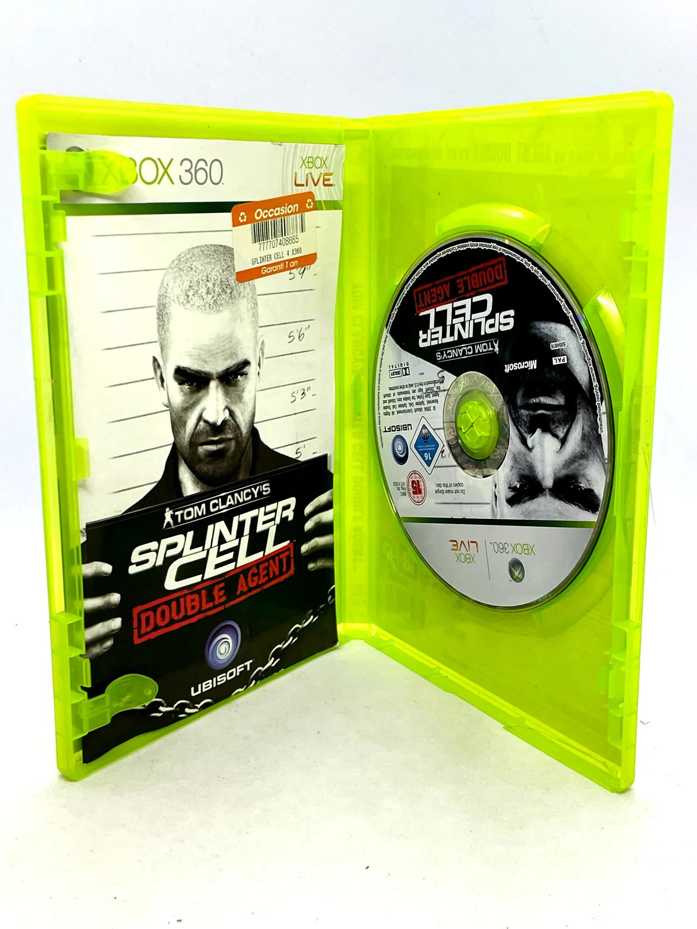 Splinter Cell Double Agent Xbox 360 Po Angielsku
