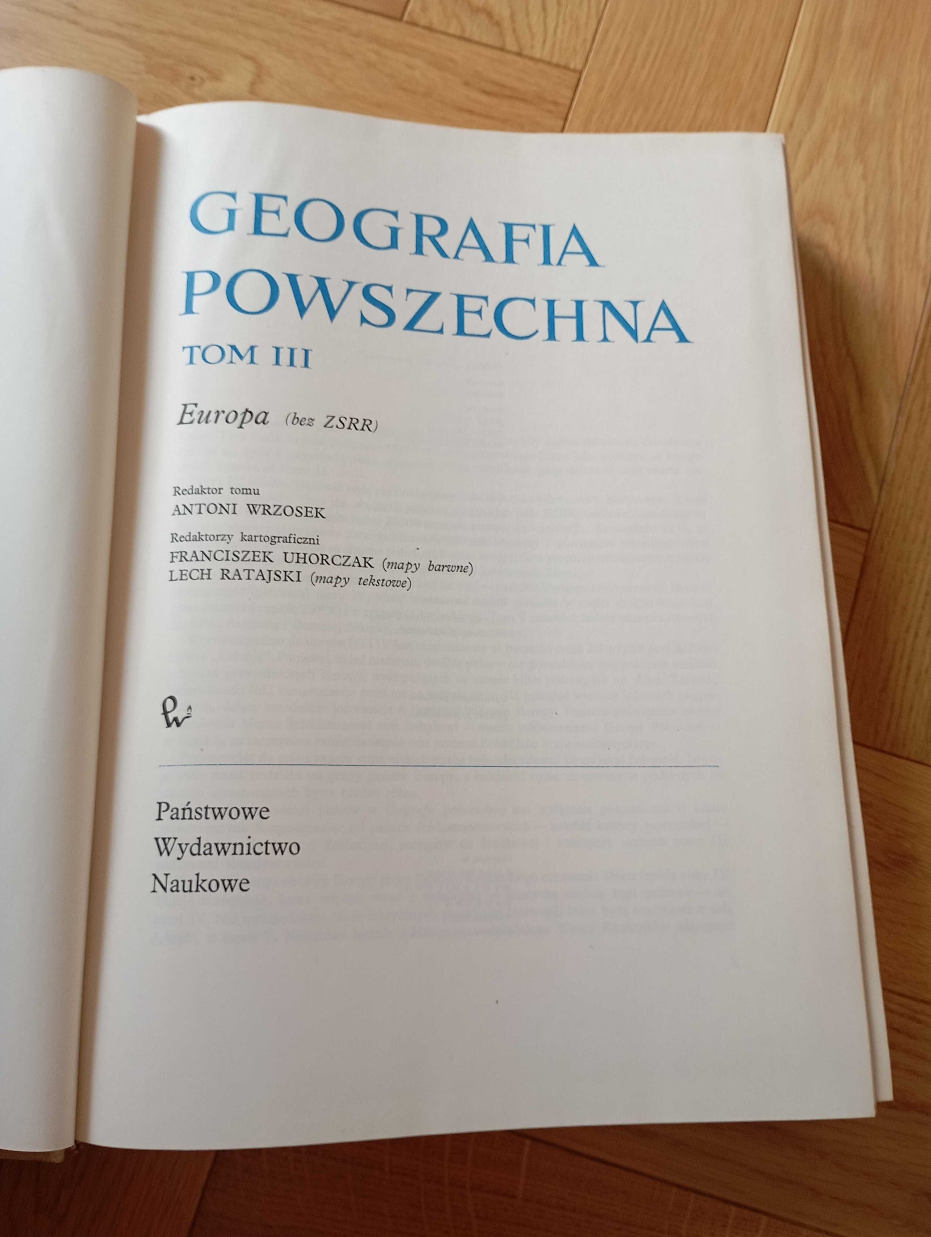 Encyklopedia Geografia Powszechna PWN, Tom I-V
