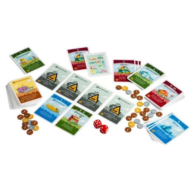 Японська настільна гра Мачі Коро / Machi Koro