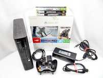 Konsola Microsoft Xbox 360 E 250 GB / Pad / 4 gry / Eko Komis