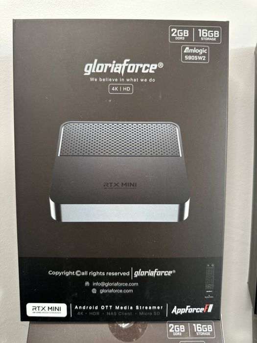 GloriaForce RTX Mini Box Android