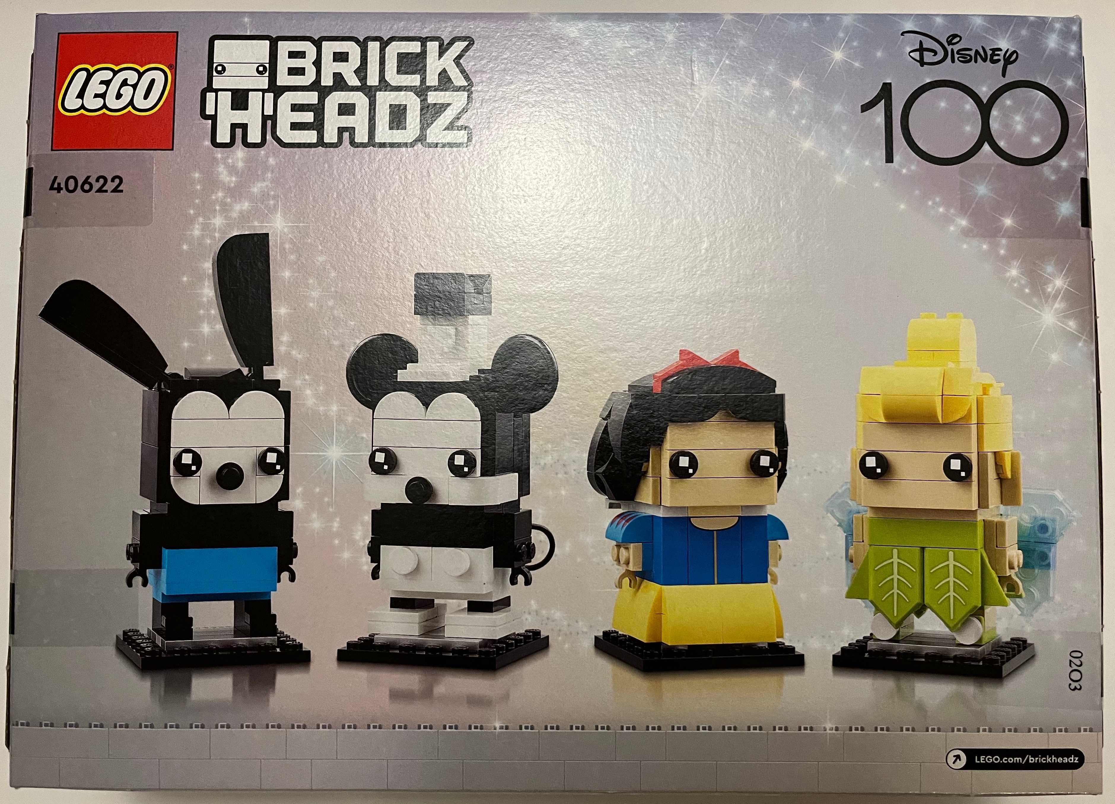 LEGO 40622 BrickHeadz Disney - 100. urodziny