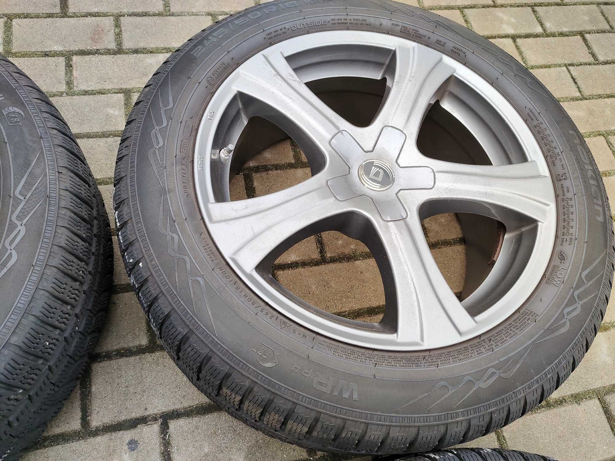 Koła Zimowe VW MERCEDES AUDI 245/50/18 Nokian