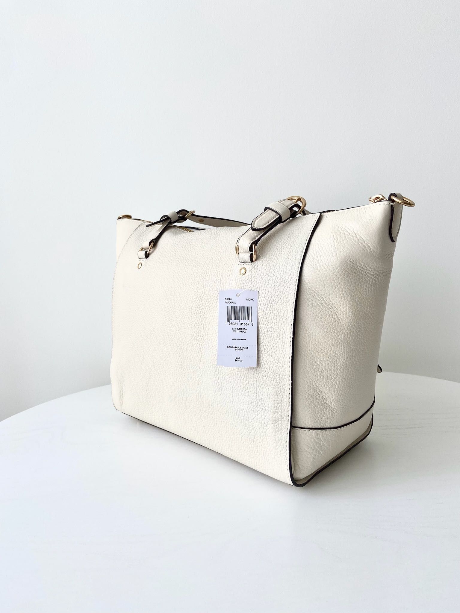 Женская сумочка тоут шопер COACH Kleo Carryall жіноча сумка подарунок