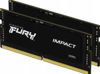 Pamięć DDR 5 32 GB 4800MHz. SODIMM CL38 Kingston FURY Impact 2x 16GB