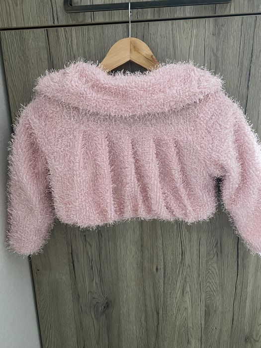 Шубка, полушубок, болеро праздничное для девочки