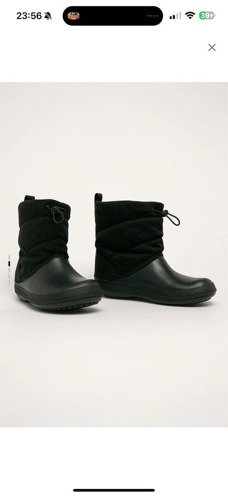 Crocs зимові 21 см w5