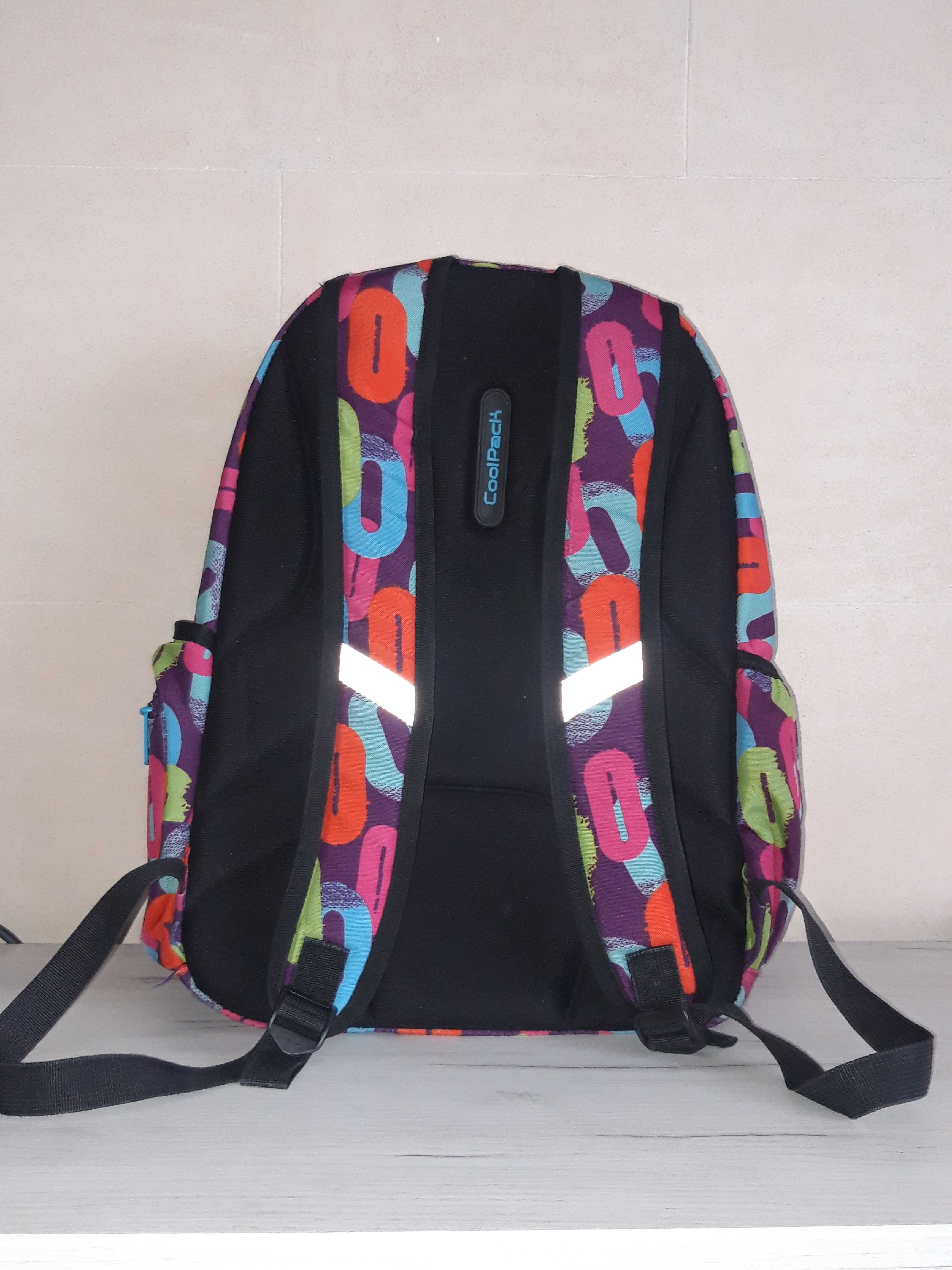Komfortowy porządny duży plecak szkolny Coolpack Basic