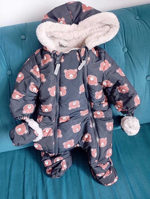 Kombinezon zimowy rozm 74 stan idealny