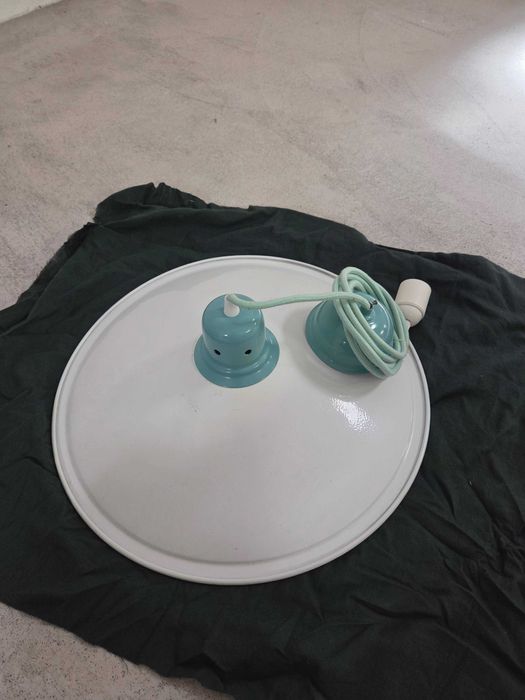 Candeeiro vintage esmaltado