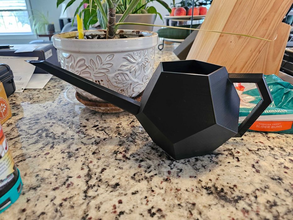 Dodecahedron Konewka Druk 3D Petg Czarny