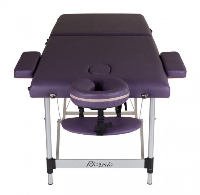 Масажний стіл Ricardo NAPOLI 70 (Массажный стол) Бежевий,Фіолетовий