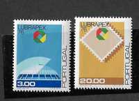 Série completa de selos novos. Portugal 1976