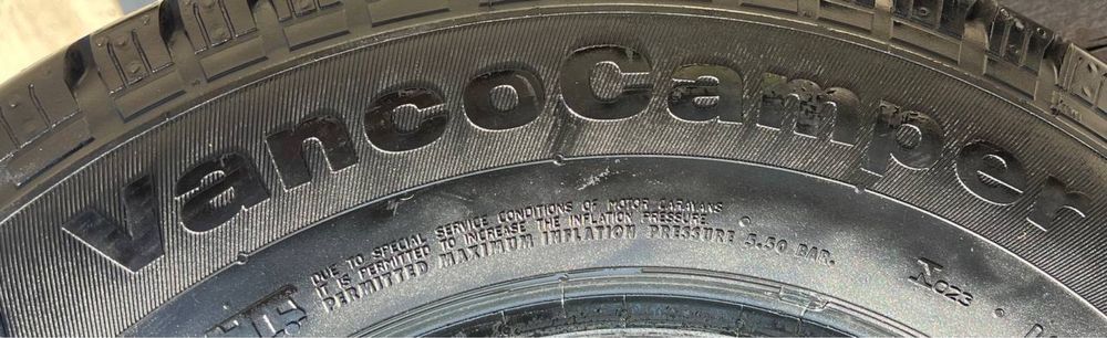 Шины б у 215/70R15c Continental Vanco Camper лето