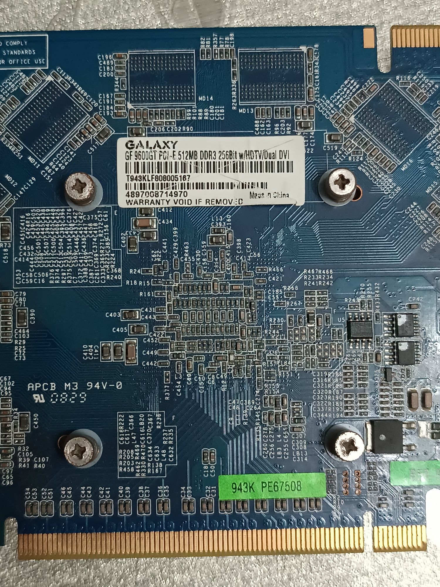 Karta graficzna Galaxy GF 9600GT 512MB DDR3 256Bit PCI-E