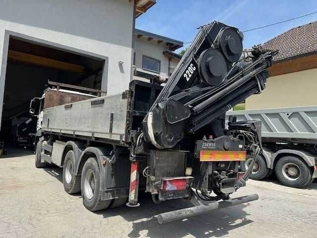 Самоскид MAN TGA 33.430 кран маніпулятор HIAB 220C-5 ротатор грейфер