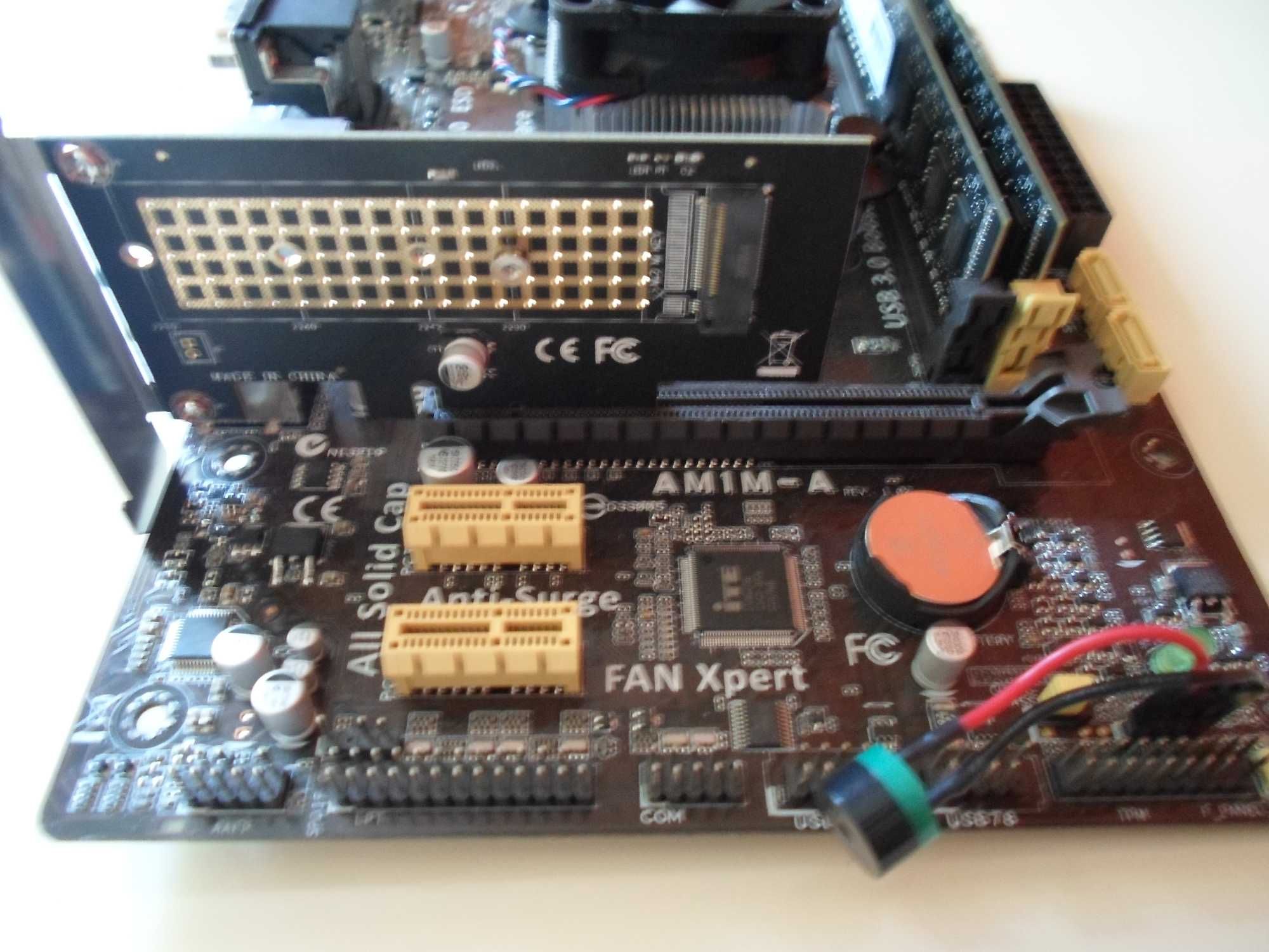 Asus AM1M-A+ CPU+ 16GB RAM