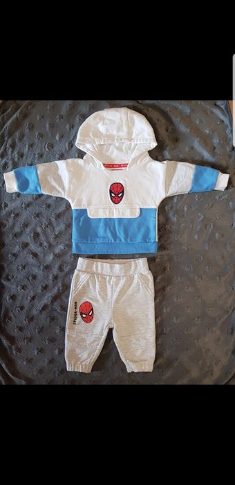 Komplet dresowy Marvel Spiderman 62 stan bdb