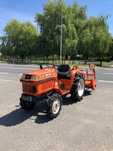 Traktorek Kubota B1-16 16KM z glebogryzarką 4x4