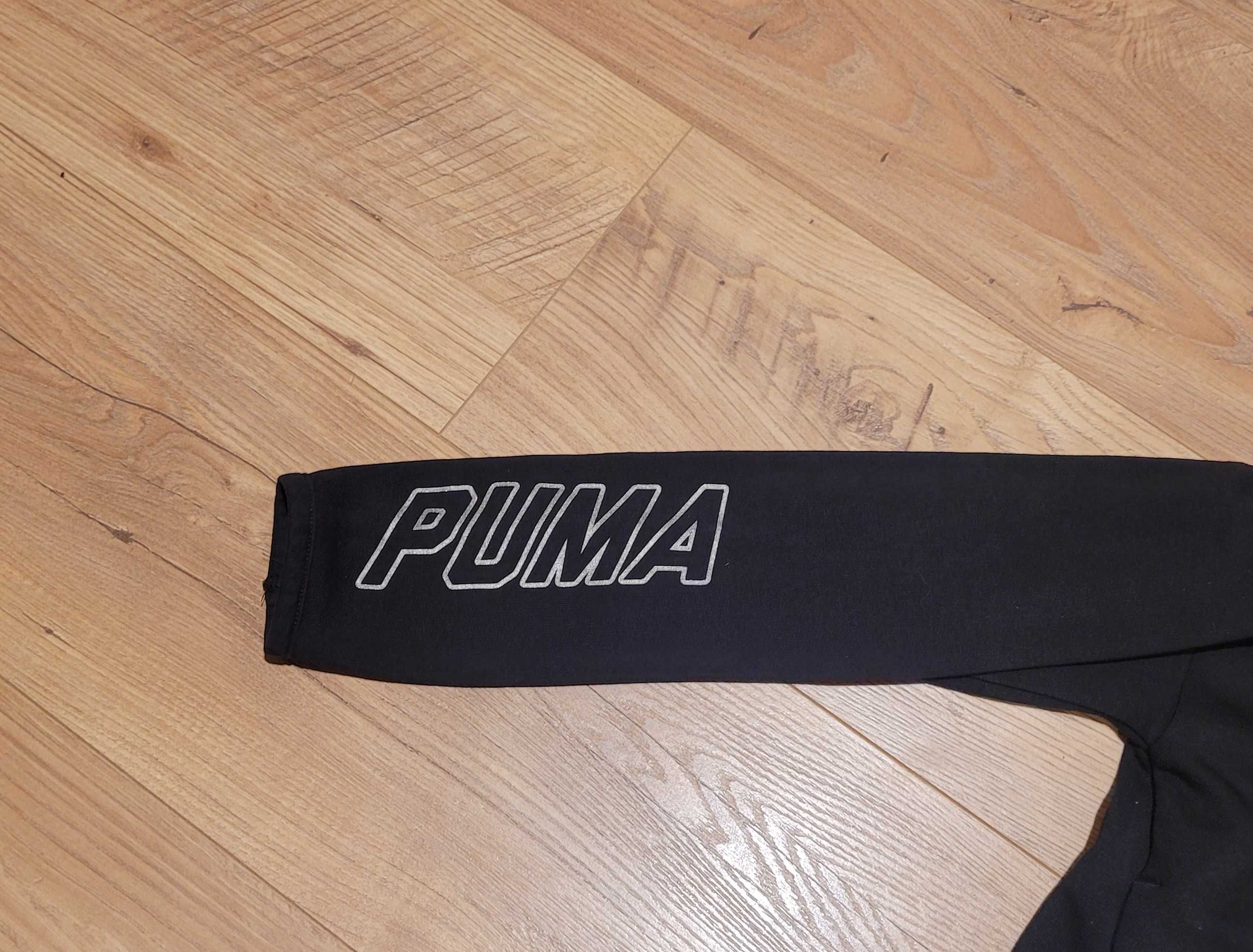 Bluza na suwak czarna Puma rozmiar 9-10 lat