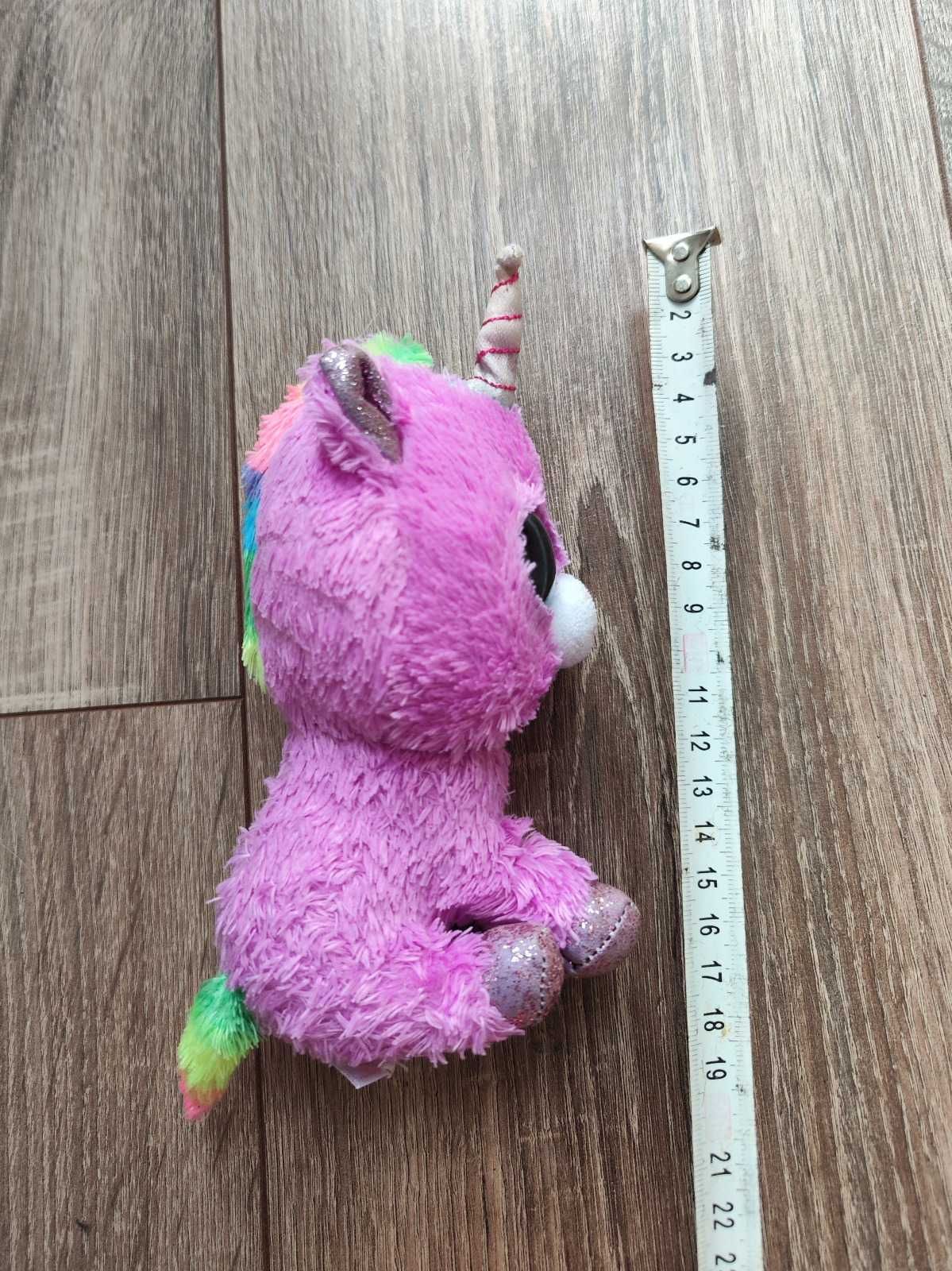 Jednorożec Rosette Ty Beanie Boo pluszak maskotka zabawka fioletowy