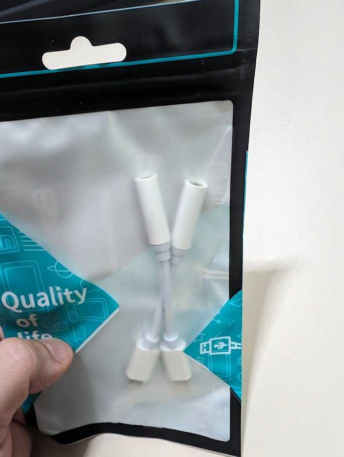 2x Adaptador phones para iPhone (lightning)