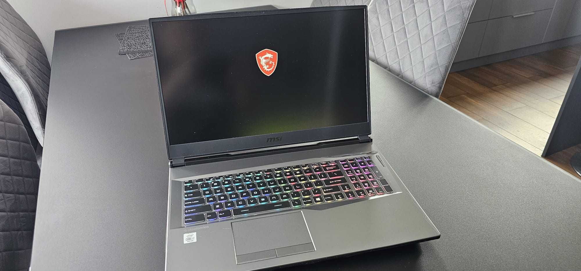 Laptop MSI dysk 250 GB
