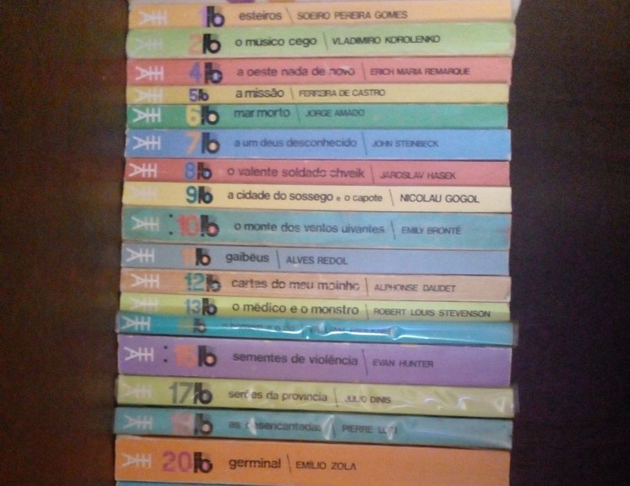 48 Livros de BOLSO Europa América (48Euros)