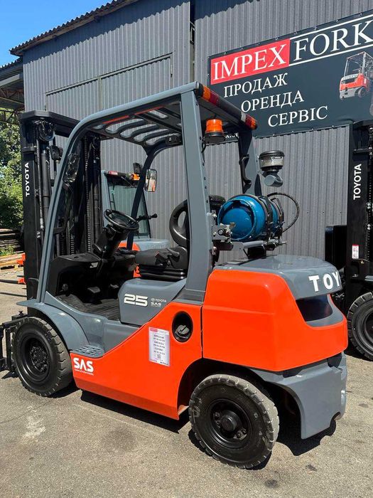 Навантажувач газ-бензиновий TOYOTA 2.5т, 2018рік, погрузчик Тойота