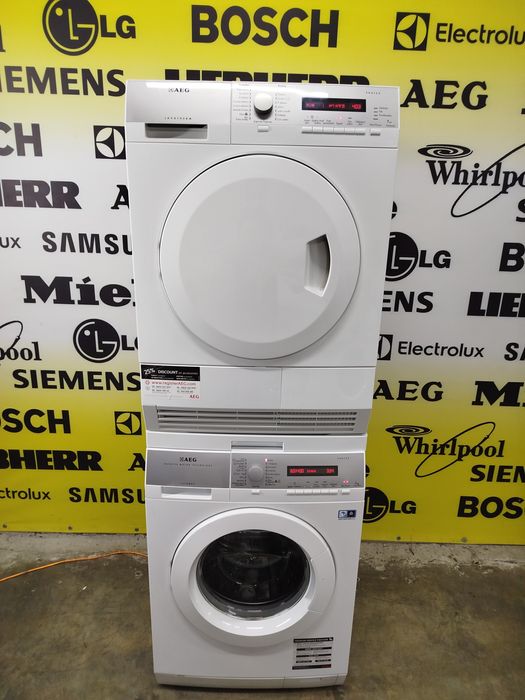 Комплект, пральна машина і сушка фірми AEG,