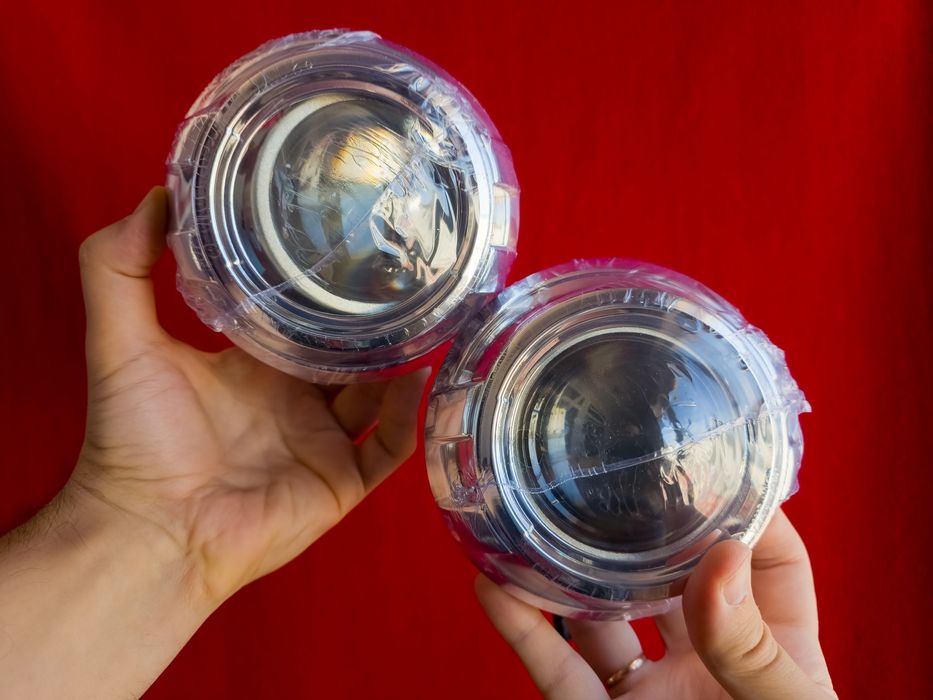 Комплект биксенон линзы 3 дюйма Fantom H1 с масками биксеноновые H4 H7