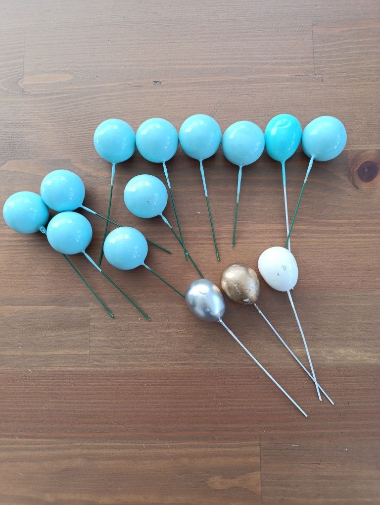Ozdoby na tort balony