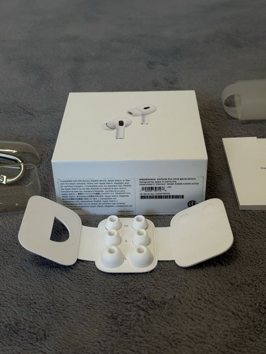 AirPods Pro 2 MagSafe Lightning – oryginalne,stan idealny