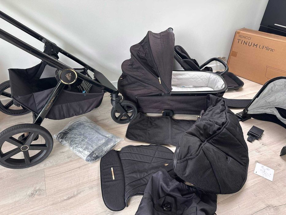Wózek dziecięcy Venicci 2w1 Tinum Upline, + gratis adaptery