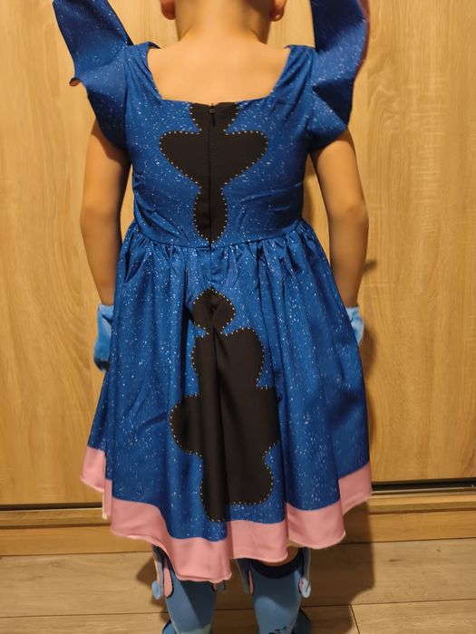 Nowy strój kostium sukienka Stich rozm.120 szybka wysyłka