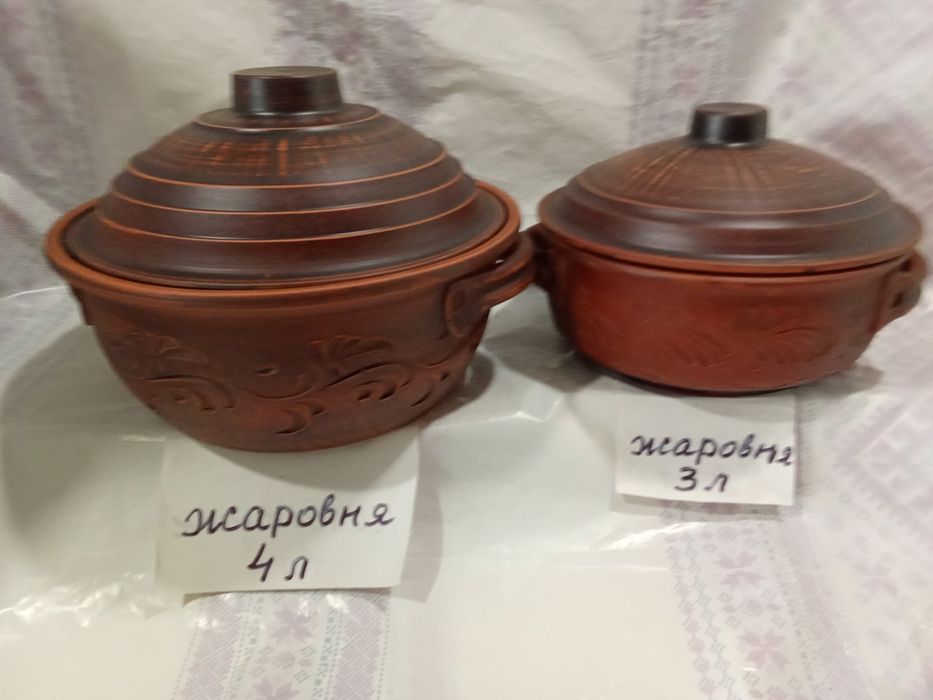 Супники, жоровні, макітки. Червона глина