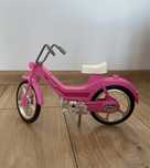 vintage retro różowy rower dla lalki barbie z 1983