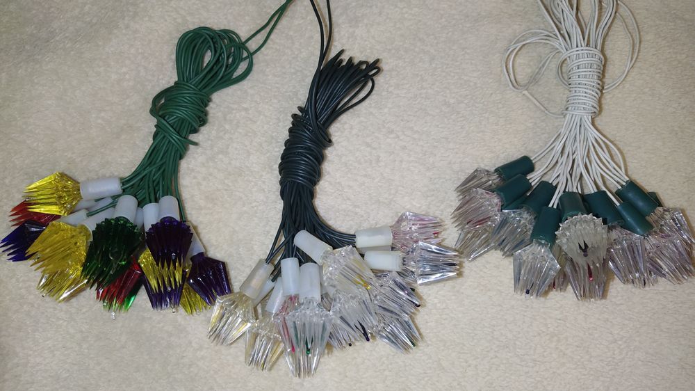 Гірлянда стара радянська СРСР СССР гірлянда спектр хрустальна