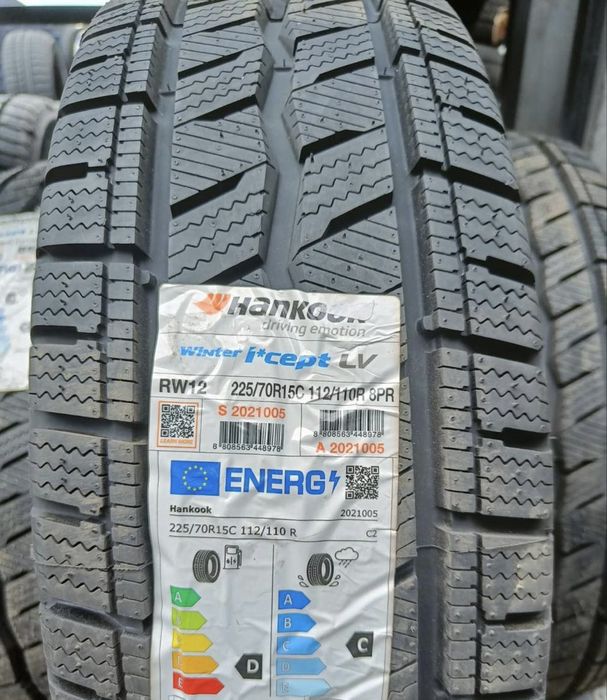 Зима Hankook Winter i*cept LV RW12 225/70 R15C 112/110R, усі розміри!