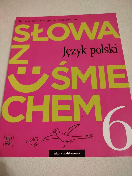 "Słowa z uśmiechem" - ćwiczenia do języka polskiego kl. 6