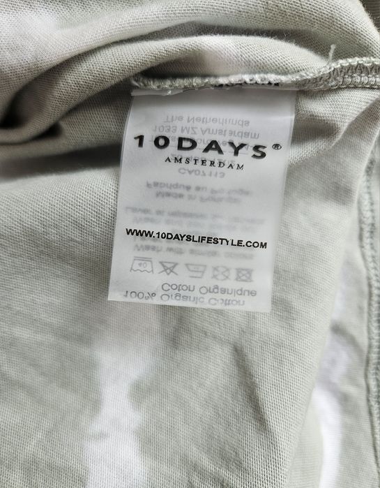 Pistacjowa bluzka bokserka 10 Days Amsterdam