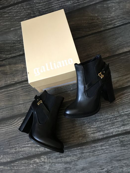 John Galliano жіночі шкіряні черевички