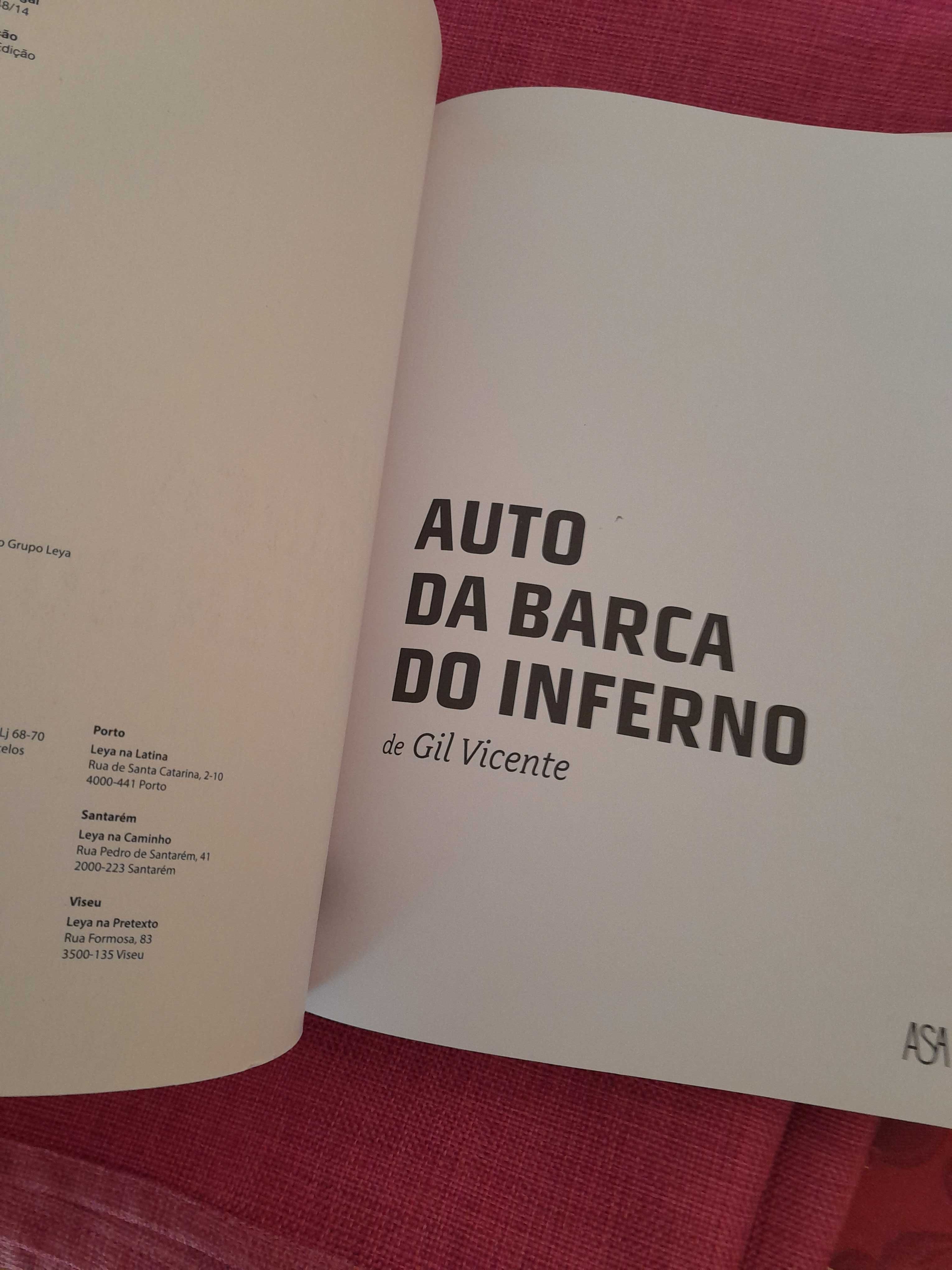 Exercícios/ Orientações  para  " Auto da Barca do Inferno" .