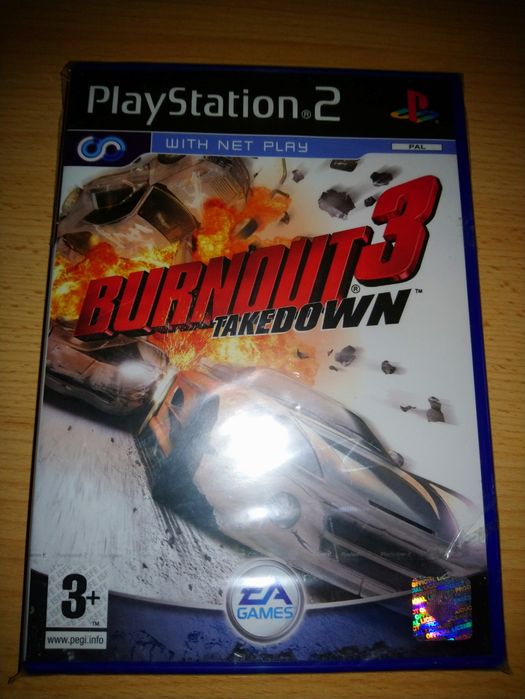 Burnout 3 Takedown PS2 NOWA Folia