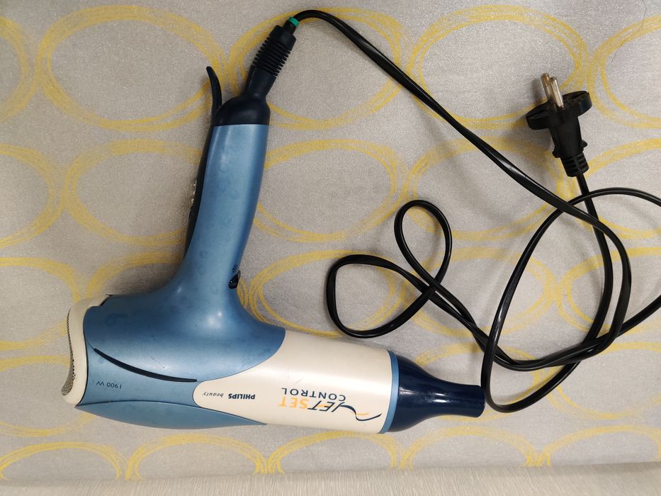 Фен Филипс Philips JetSet 1900 W профессиональный + насадки и диффузор