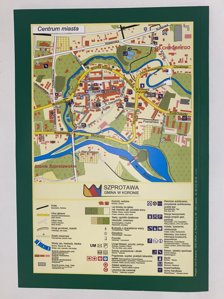 Szprotawa folder turystyczny