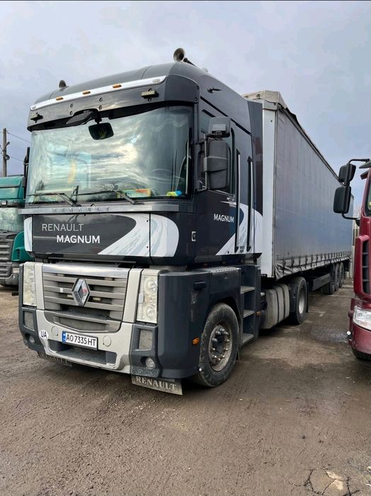 Оренда фури Renault MAGNUM, тягач з причепом. Можливий викуп.