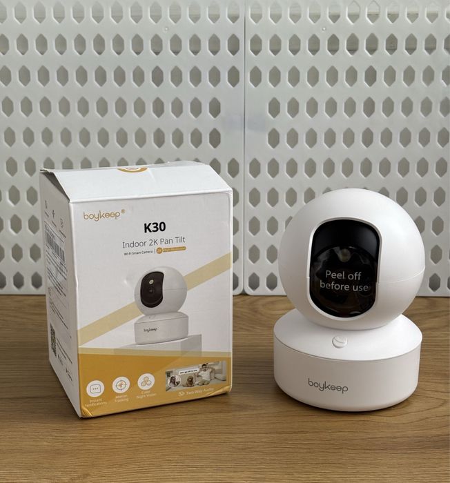 Wideoniania kamera Wi-Fi Voueer K30 z nagrywaniem nocnym