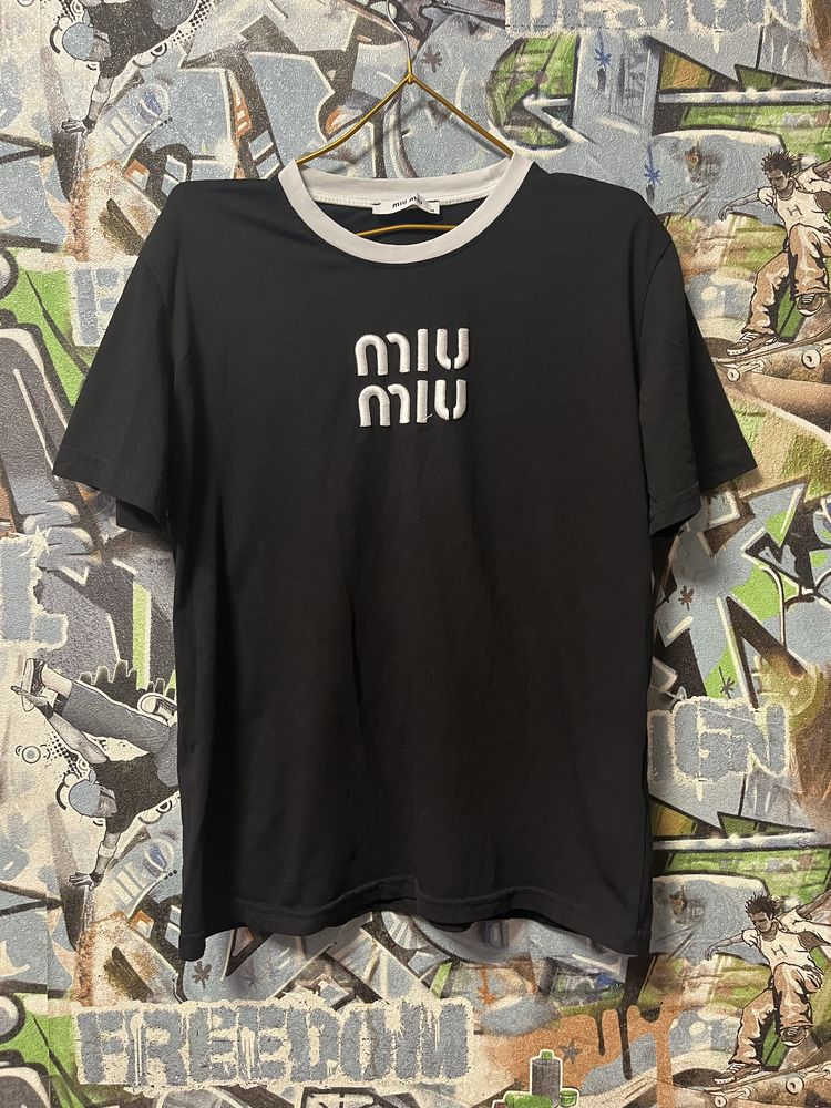 футболка miu miu