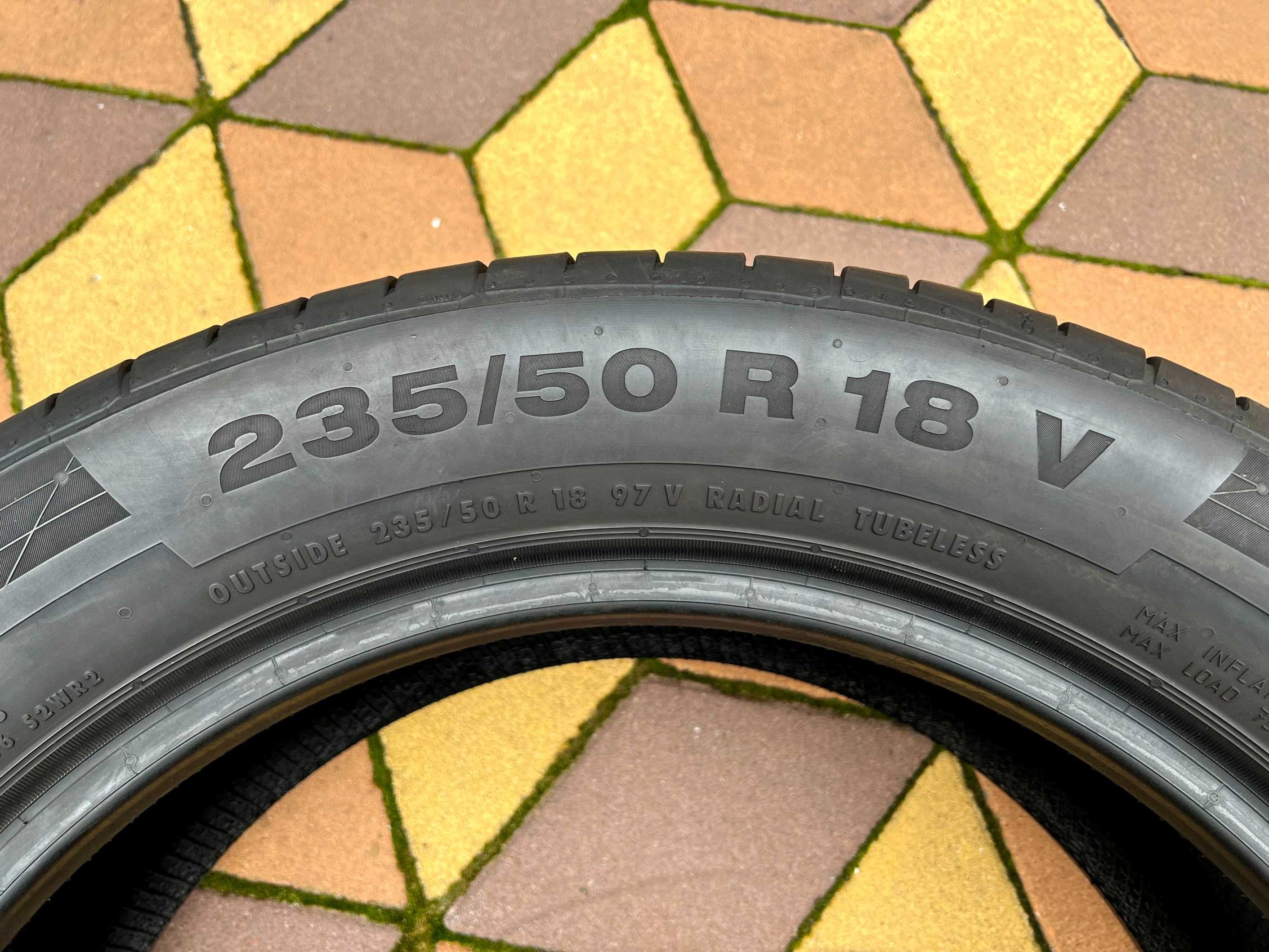 235/50 R18 Continental ContiSportContact 5. Шини літні 4 шт.